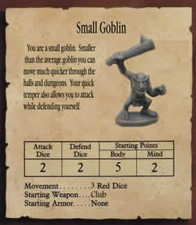 small goblin card